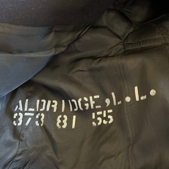 Naval Clothing Depot US Navy 100% Wool Pea Coat Mid Century Heavy Vintage Sz 40 - Picture 6 of 6